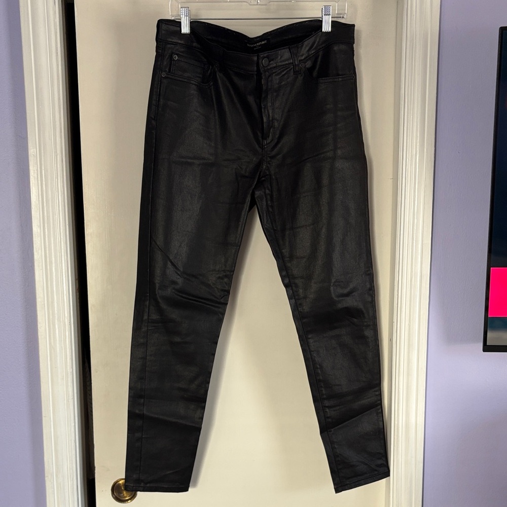 Banana Republic Leather Jeans